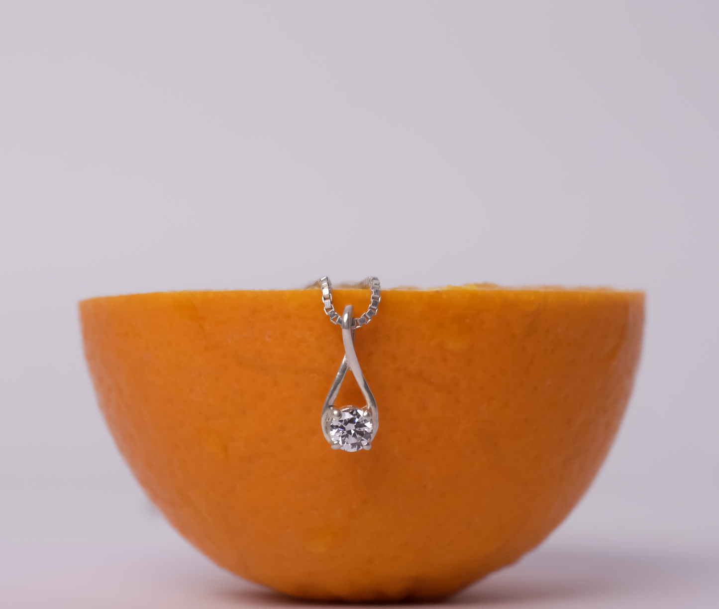 Infinity Drop Pendant