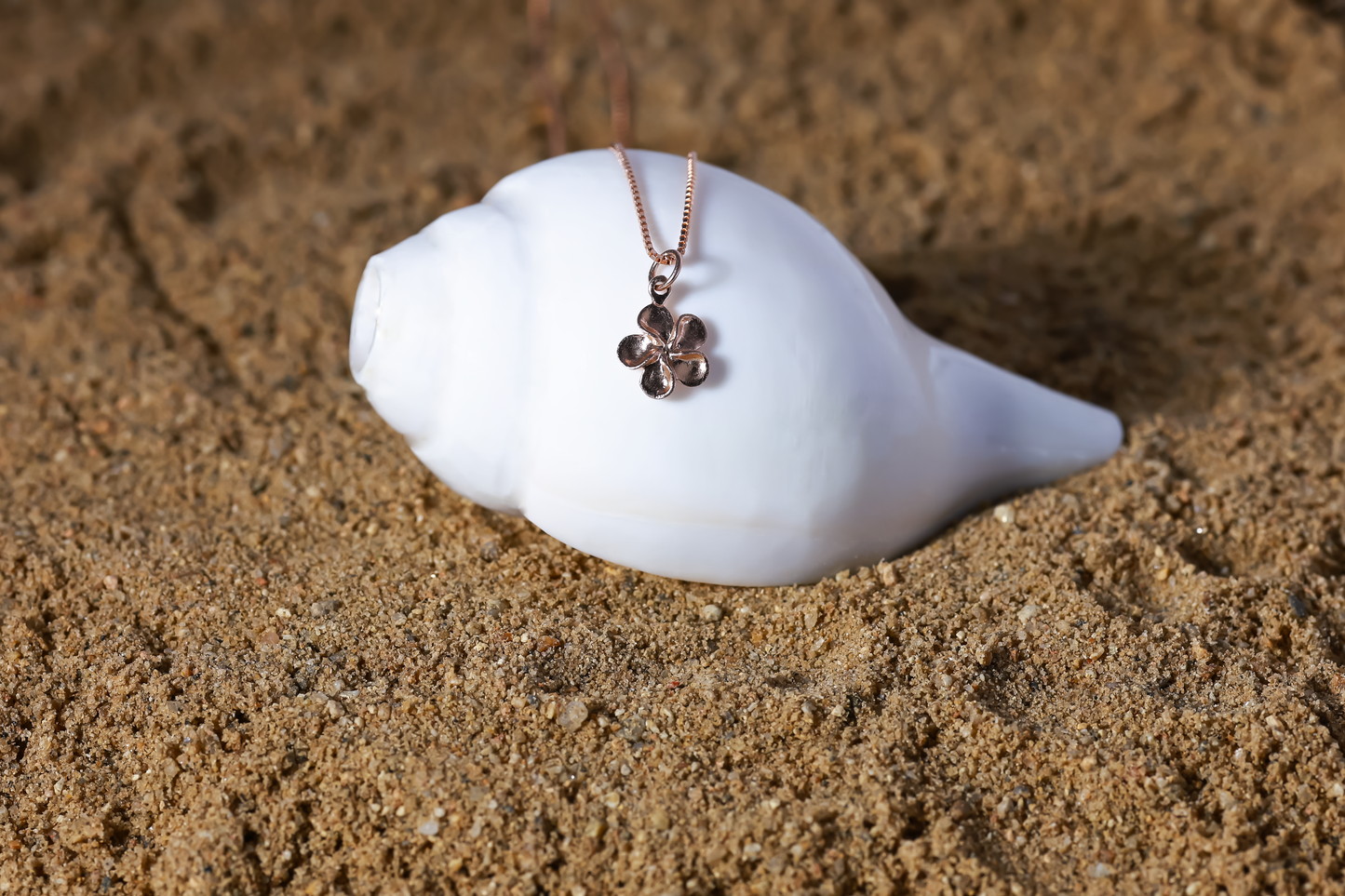 Plam rose gold Pendant
