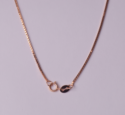 Plam rose gold Pendant