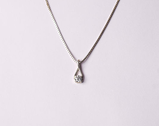 Infinity Drop Pendant